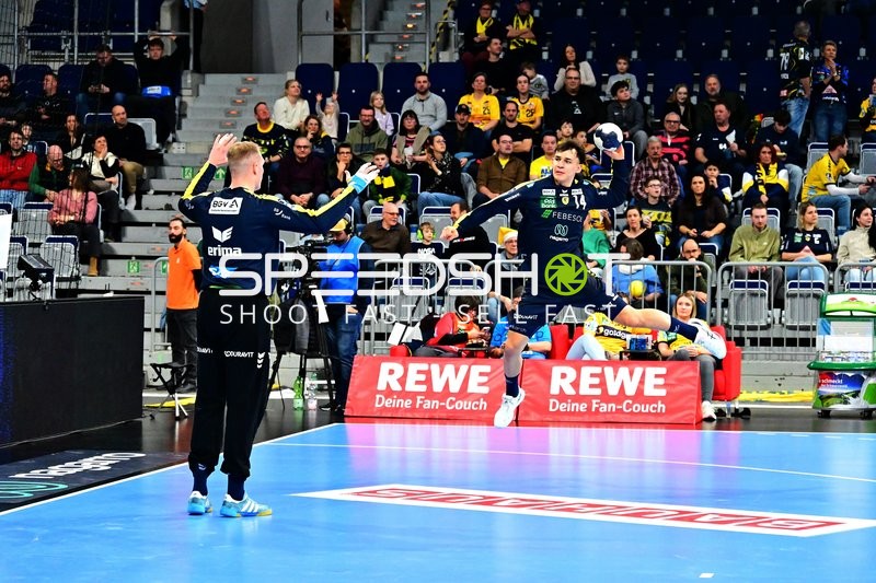 Gino Steenaerts (14; Rhein Neckar Löwen) in Aktion