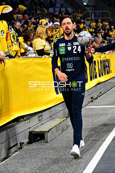 Patrick Groetzki (24; Rhein Neckar Löwen) in Aktion