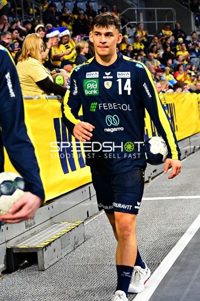 Gino Steenaerts (14; Rhein Neckar Löwen) in Aktion