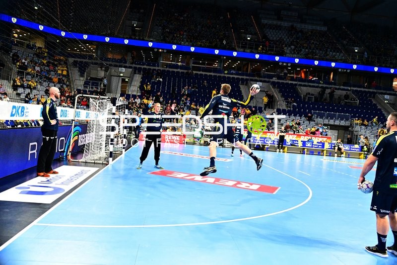 Handball-Szene in der Sap Arena