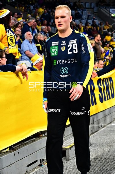 David Späth (29; Rhein Neckar Löwen) in Aktion