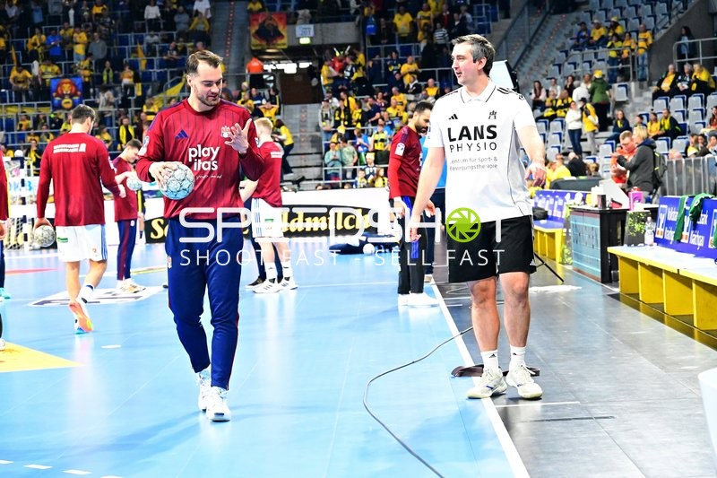 Casper Ulrich Mortensen (6; HSV Hamburg) in Aktion