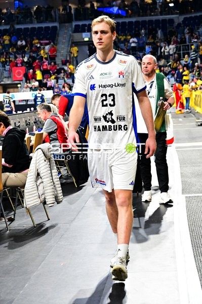 Einar Olafsson (23; HSV Hamburg) in Aktion