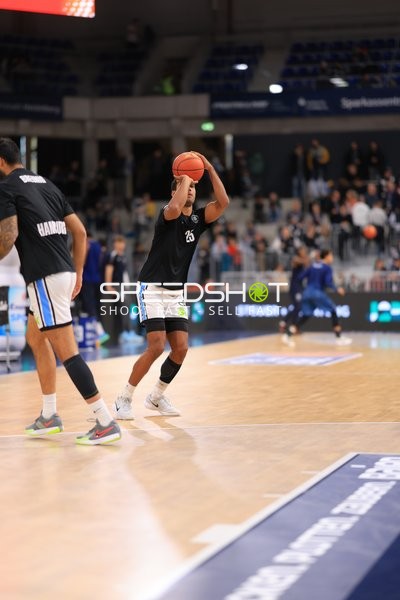 Basketball-Szene auf dem Spielfeld