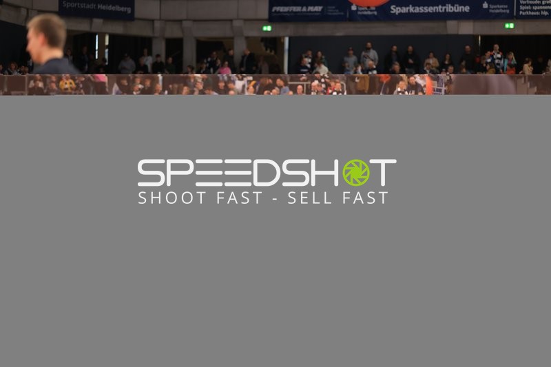 Blick in die Halle vor dem Spiel