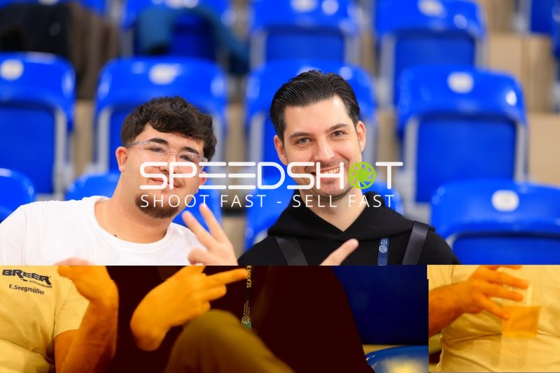 Fan-Szene in der Arena