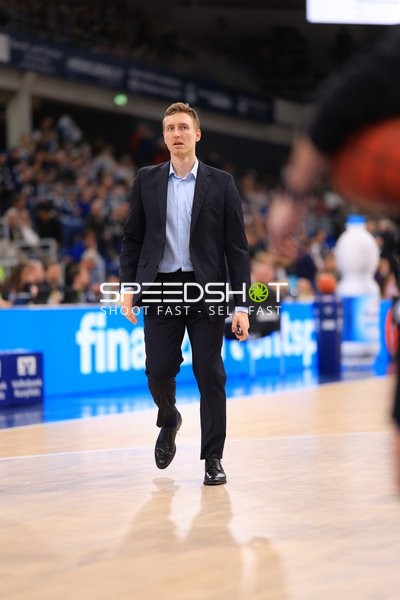 Basketball-Szene in der Halle