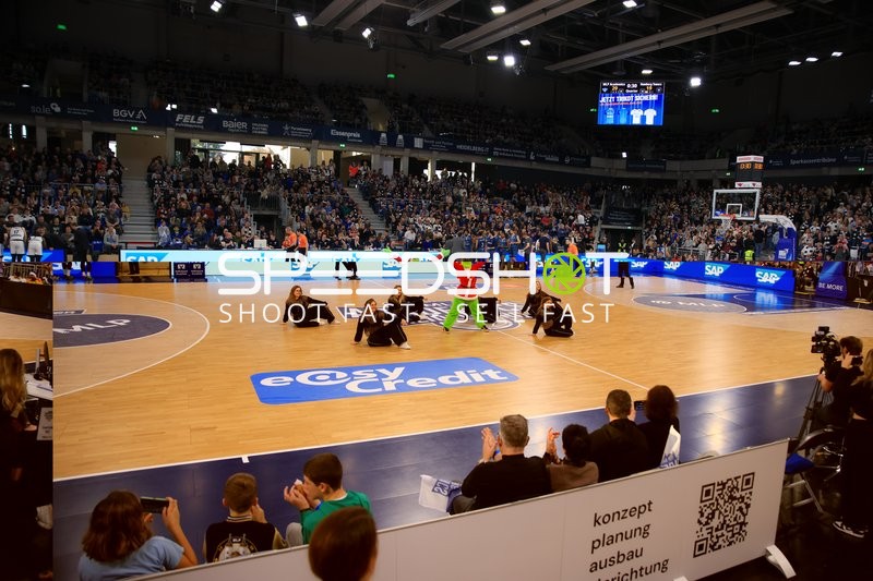 Stadion-Szene mit Publikum
