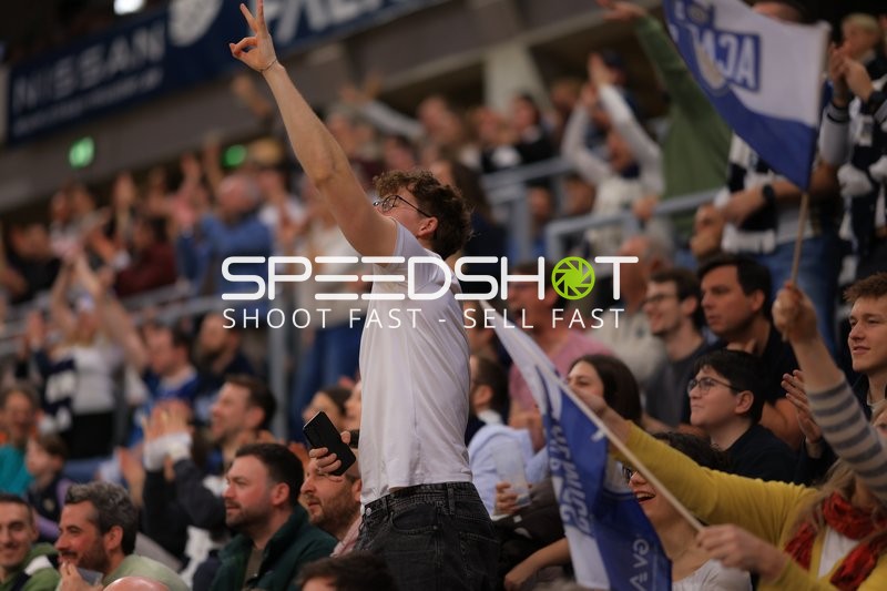 Fan-Szene in der Arena