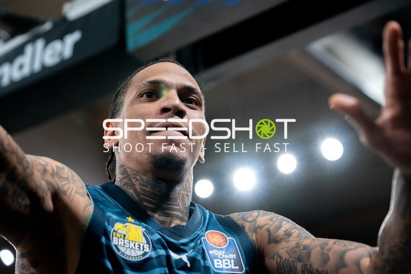 Michale Kyser (12; EWE Baskets Oldenburg) in Aktion