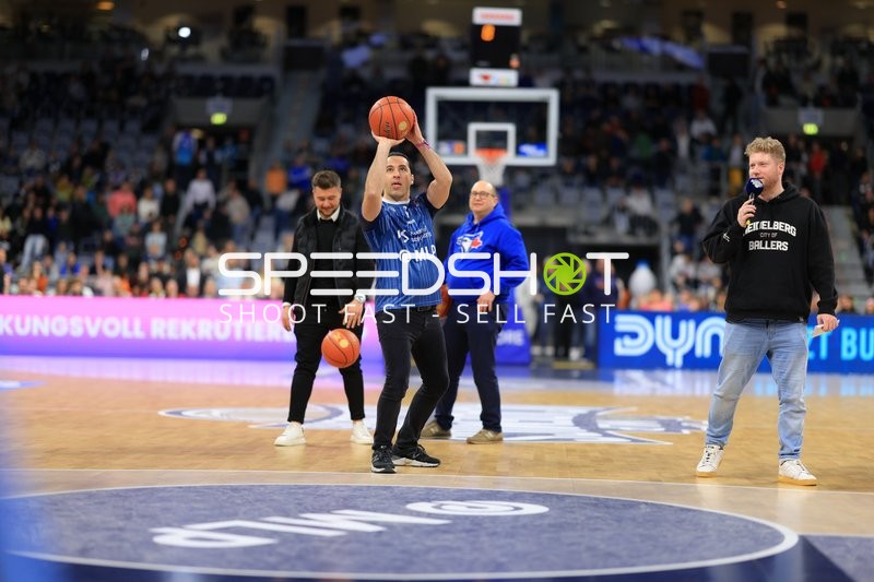Szene mit Kevin Gerwin (490; MLP Academics Heidelberg) auf dem Spielfeld