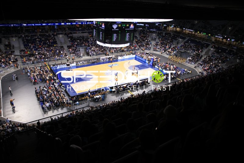 Spielaktion mit MLP Academics Heidelberg und Frankfurt Skyliners