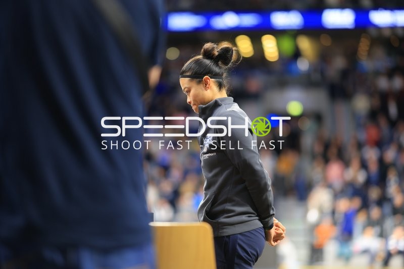 Basketball-Szene in der Halle