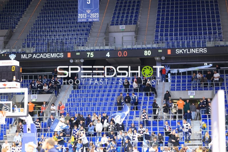 Stadion-Szene in der Sap Arena