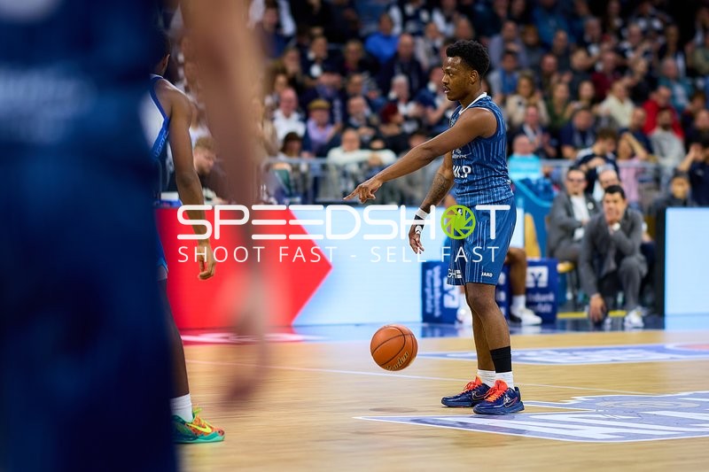 DJ Horne (0; MLP Academics Heidelberg) in Aktion