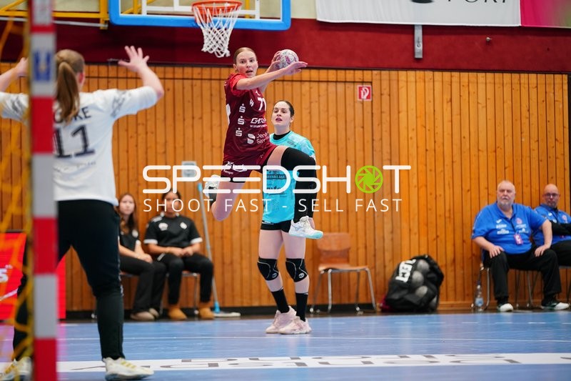 Szene mit Jule Polsz (71; HSG Bensheim/Auerbach)