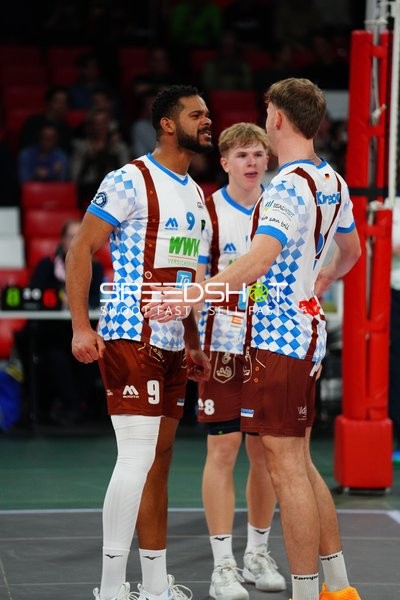 Volleyball Spielszene in München