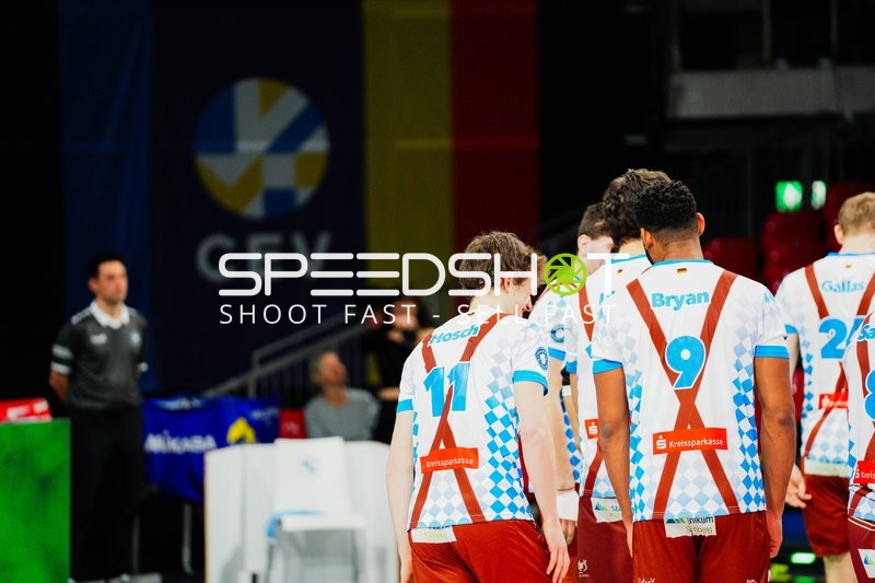 Spielszene Volleyball