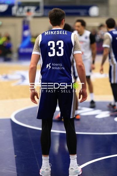 Ryan Mikesell (33; MLP Academics Heidelberg) auf dem Spielfeld