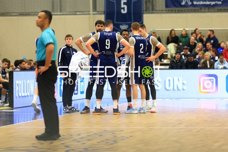 Szene mit Marcel Keßen (15; MLP Academics Heidelberg) und Teamkollegen