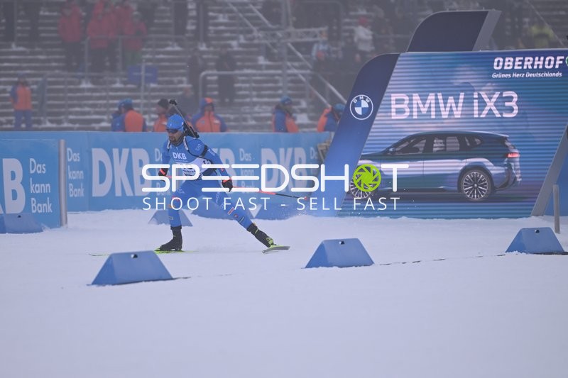 Sprint der Männer mit Patrick BRAUNHOFER (10; Biathlon Männer)