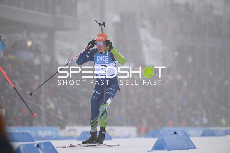 Sprint der Männer in Oberhof: Anton VIDMAR (7; Biathlon Männer) in Aktion