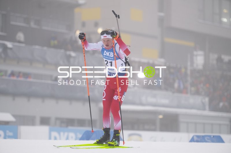 Sprint mit Grzegorz GALICA (21; Biathlon Männer)