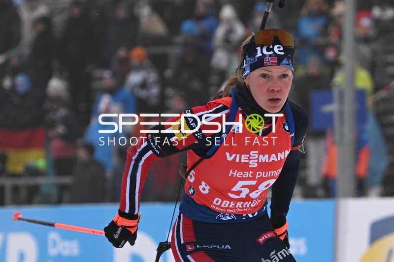 Anna GANDLER Anna GANDLER (8; Biathlon Frauen) beim Sprint