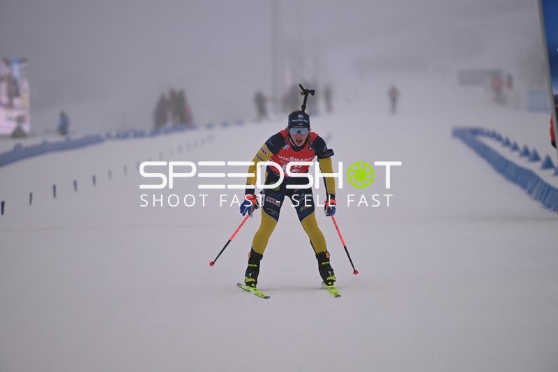 Sprint der Frauen in Oberhof: Lora HRISTOVA (21; Biathlon Frauen) in Aktion