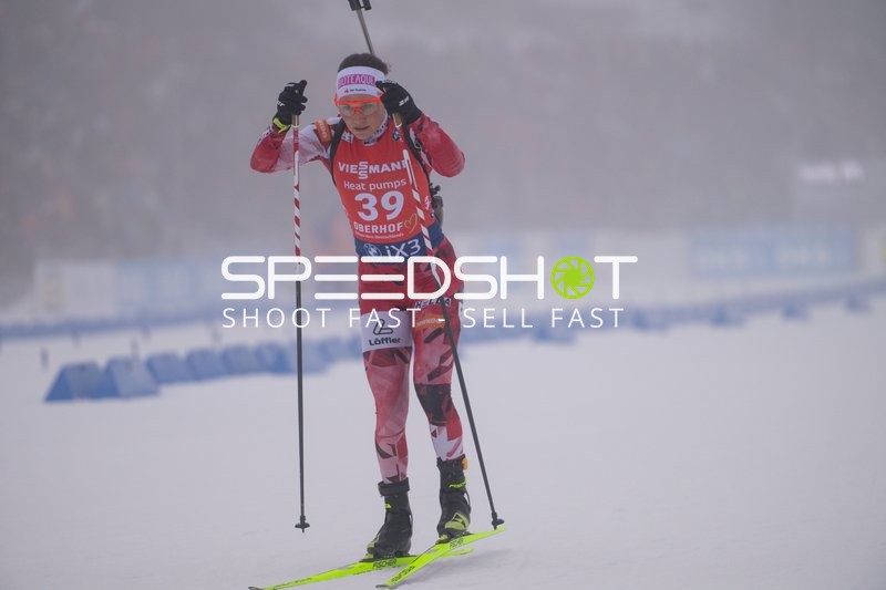 Sprint der Frauen: Dunja ZDOUC (39; Biathlon Frauen) in Aktion