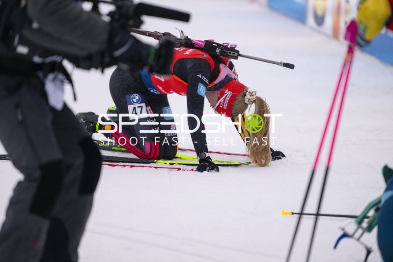 BMW IBU Weltcup Biathlon Oberhof, Julia TANNHEIMER (47; Biathlon Frauen) nach Sprint