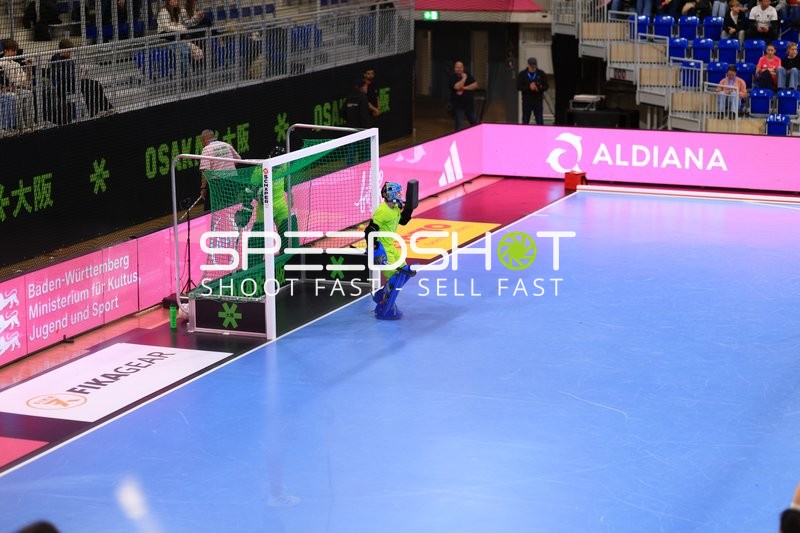 Torwart von Schweiz in Aktion