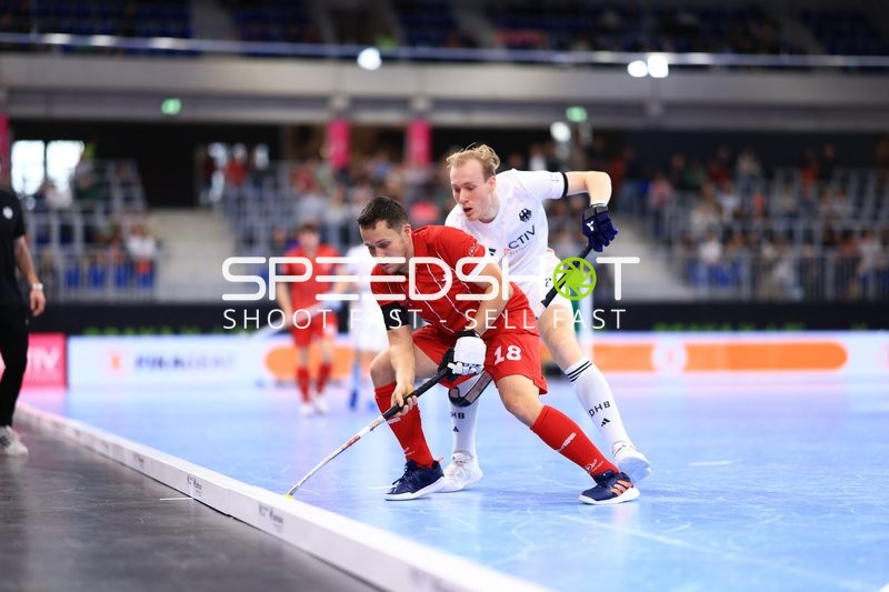 18; Schweiz gegen Nik Kerner (22; Deutschland) im Duell