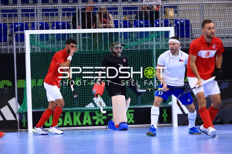 Torwart Necip CILKIZ (26; Türkei) im Einsatz