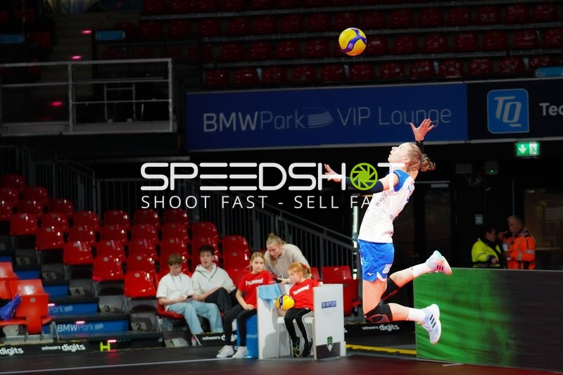 Spielszene Volleyball