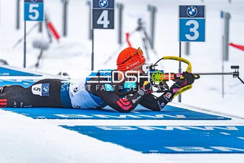 Biathlon, BMW IBU WORLD CUP BIATHLON, Sprint Männer 10km, Oberhof, Deutschland, ZOBEL David #5 GER