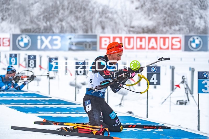 Biathlon, BMW IBU WORLD CUP BIATHLON, Sprint Männer 10km, Oberhof, Deutschland, ZOBEL David #5 GER