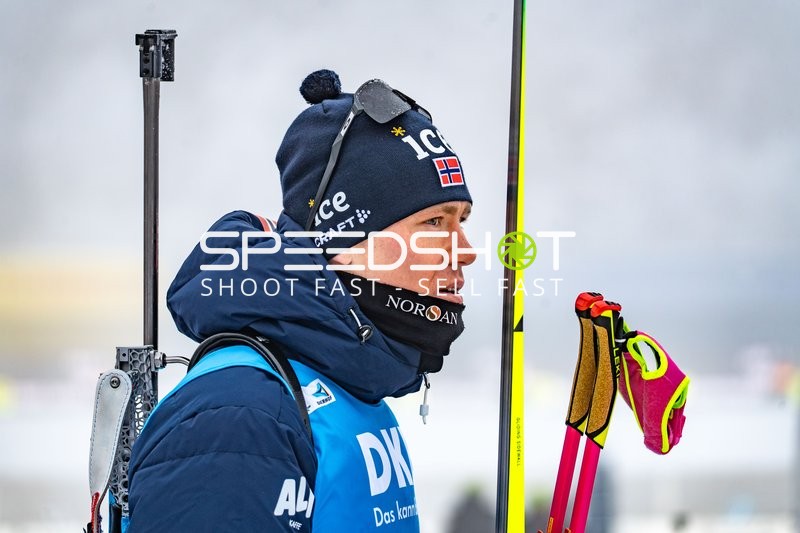 Biathlon, BMW IBU WORLD CUP BIATHLON, Sprint Männer 10km, Oberhof, Deutschland, ULDAL Martin #40 NOR