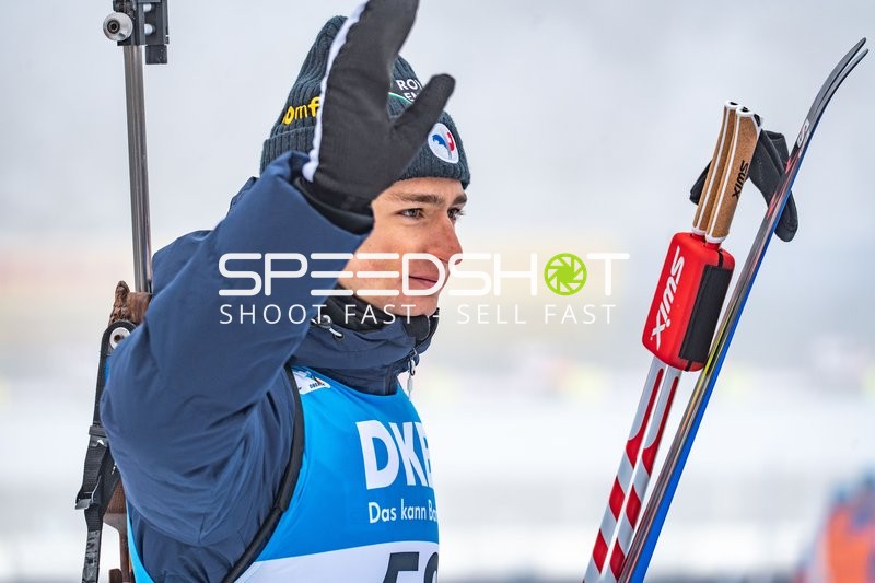 Biathlon, BMW IBU WORLD CUP BIATHLON, Sprint Männer 10km, Oberhof, Deutschland, PERROT Eric #52 FRA