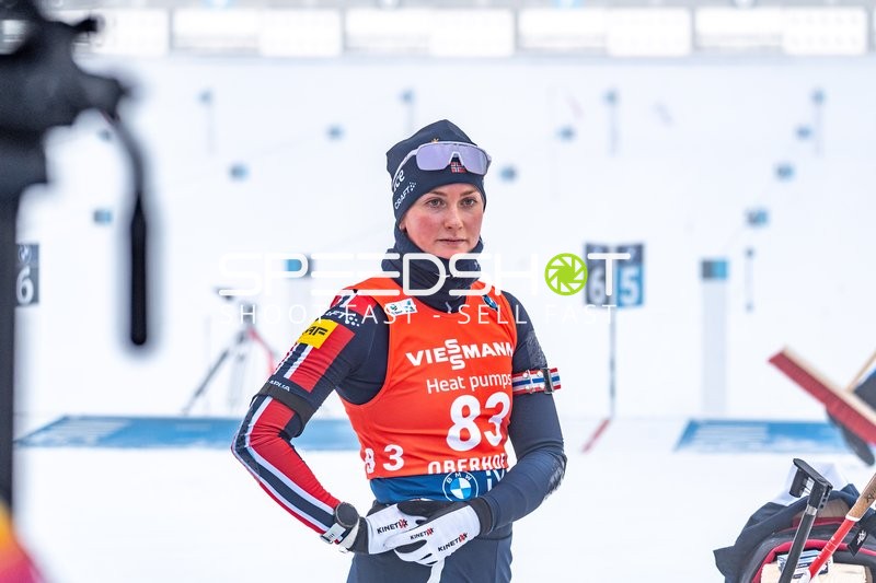 Biathlon, BMW IBU WORLD CUP BIATHLON, Sprint Frauen 7,5 km, Oberhof, Deutschland, SKREDE Aasne #83 NOR