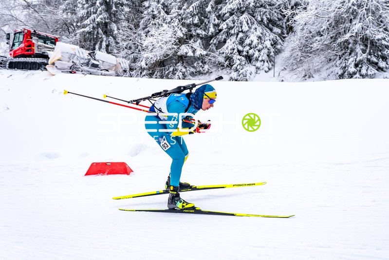 Biathlon, BMW IBU WORLD CUP BIATHLON, Sprint Männer 10 km, Oberhof, Deutschland, BRADFORD Noah #93 AUS