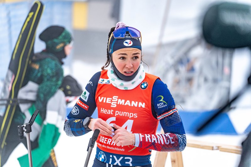 Biathlon, BMW IBU WORLD CUP BIATHLON, Sprint Frauen 7,5 km, Oberhof, Deutschland, BENED Camille #64 FRA