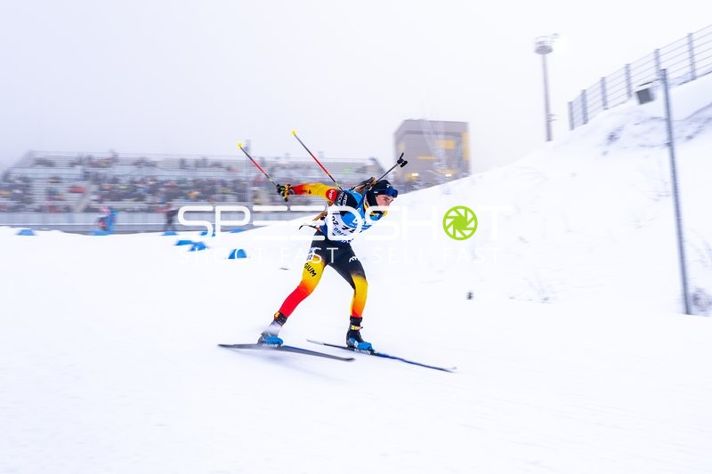 Biathlon, BMW IBU WORLD CUP BIATHLON, Sprint Männer 10 km, Oberhof, Deutschland, PARMANTIER Sam #102 BEL