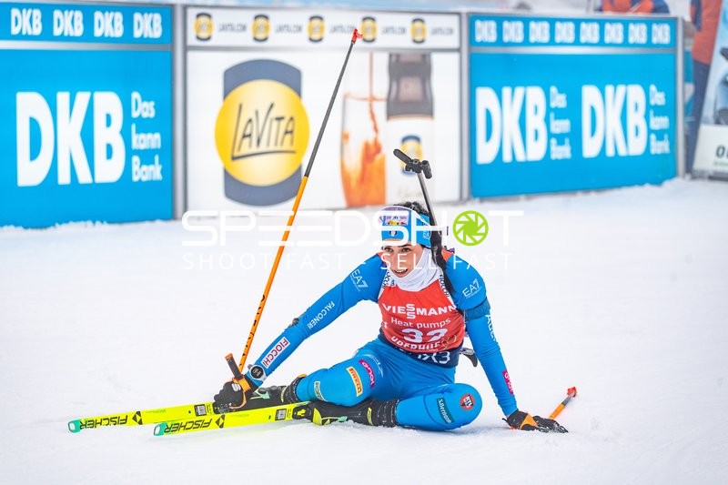 Biathlon, BMW IBU WORLD CUP BIATHLON, Sprint Frauen 7,5 km, Oberhof, Deutschland, PASSLER Rebecca #32 ITA