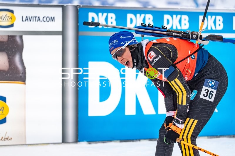 Biathlon, BMW IBU WORLD CUP BIATHLON, Sprint Frauen 7,5 km, Oberhof, Deutschland, PREUSS Franziska #36 GER