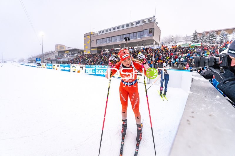 Biathlon, BMW IBU WORLD CUP BIATHLON, Sprint Frauen 7,5 km, Oberhof, Deutschland, BASERGA Amy #54 SUI