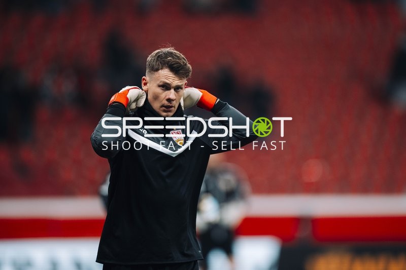 Torwart Alexander Nübel (33; VfB Stuttgart) in Aktion