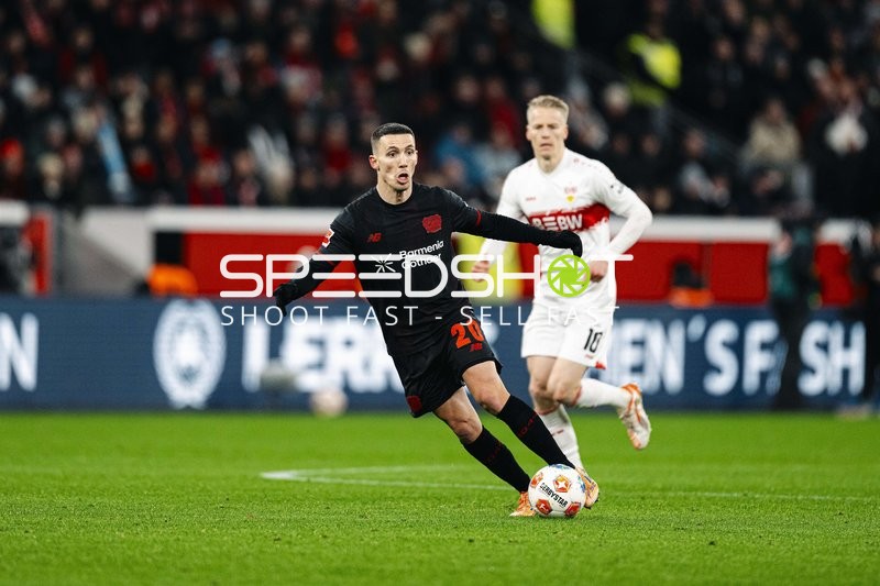 Spielszene mit Ballbesitz