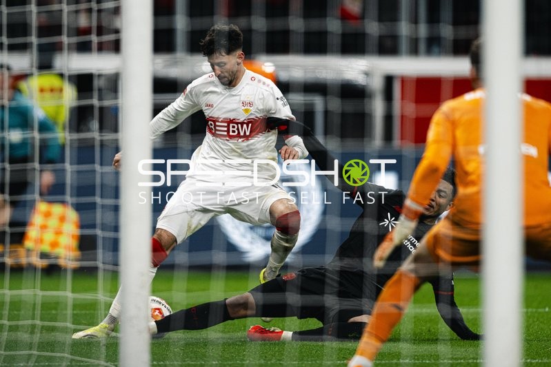 Zweikampf vor dem Tor