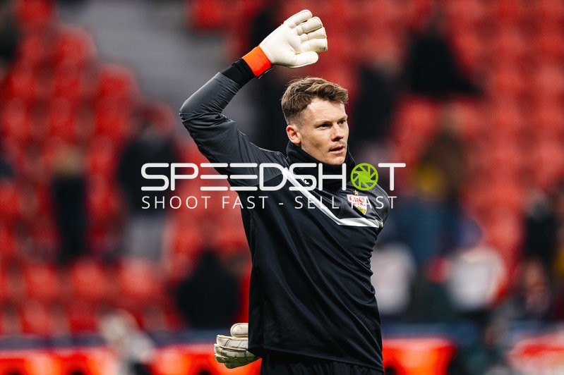 Torwart Alexander Nübel (33; VfB Stuttgart) in Aktion